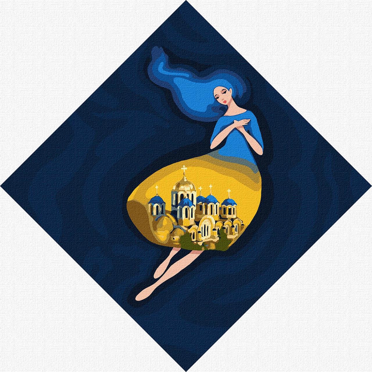 Картина по номерам Берегиня Владимирская ©mosyakart 30*30см KHO4913
