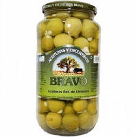 Оливки без косточек, фаршированные миндалем Bravo Aceitunas y Encurtidos Испания 1 кг
