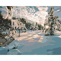 Картина за номерами Зимовий ранок 40*50 см ArtCraft 10586-AC