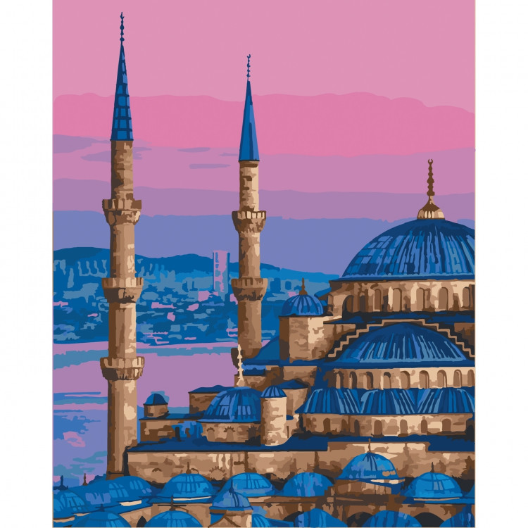 Картина за номерами Блакитна мечеть. Стамбул 40*50 см ArtCraft 11225-AC, фото 1