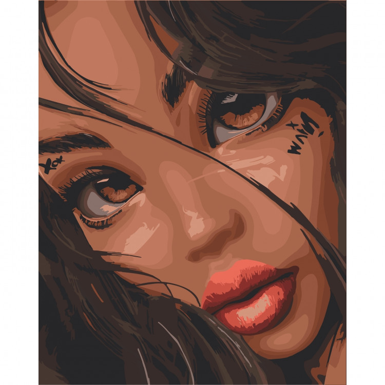 Картина за номерами Дівчина Мівка 40*50 см ArtCraft 10231-AC, фото 1