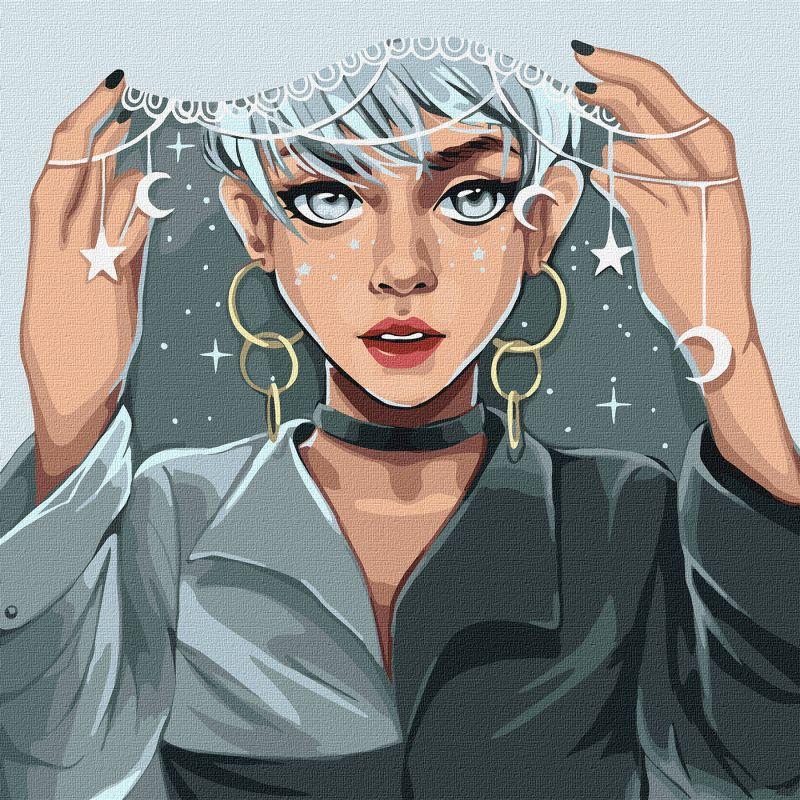 Картина за номерами Люди Хранитель снів 40*40 см Ідейка KHO4894, фото 1