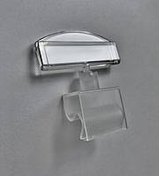 CL-CLIP Цінникотримач на кліпсі прорзорий