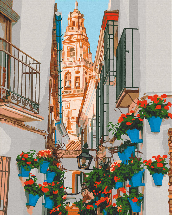 Картина за номерами Пейзаж Сонячна Іспанія 40*50 см ArtCraft 11222-AC, фото 1