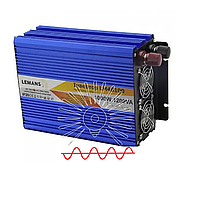 Инвертор Lemanso LM40100 с 12V DC до 230 V, 1000Вт / преобразователь с чистой синусоидой