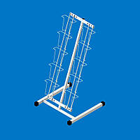Стойка настольная наклонная под открытку А6 (10 ячеек)