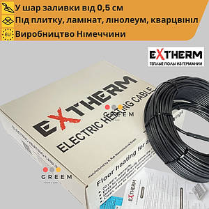 Нагрівальний кабель в стяжку Extherm ETC ECO