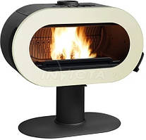 Піч-камін Invicta Fifty емаль слонова кістка (ref. 6480-46). 10 кВт