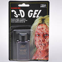 Красный 3-D Gel Mehron для создания эффекта шрама