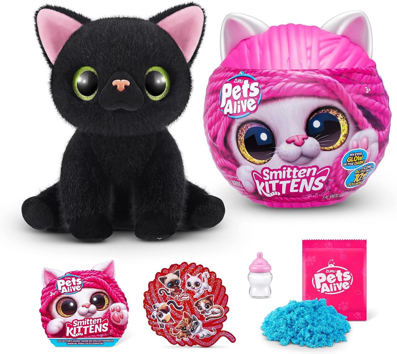 Ігровий набір-сюрприз Pets alive Smitten Kittens Бомбейский кот Лаки 9541D