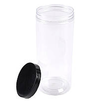 Банка пластикова для зберігання сипучих продуктів та круп 1 л (8404)