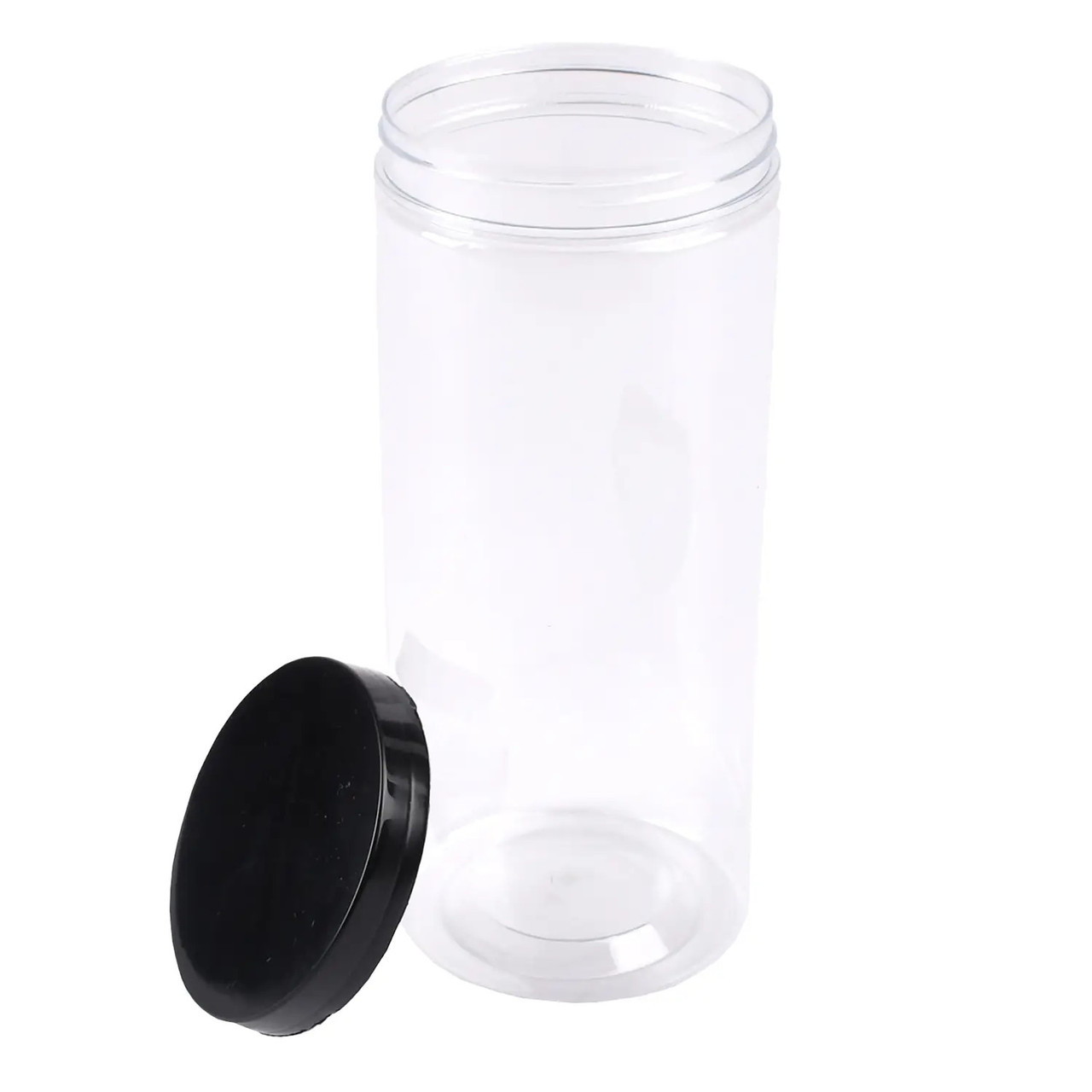 Банка пластикова для зберігання сипучих продуктів та круп 1 л (8404), фото 1