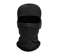 Балаклава чёрная эластиная подшлемник маска на лицо для лица бафф тактический тактическая мото для мотоцикла