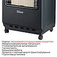 Газовий обігрівач Zilan ZLN2830 4200W Black (Уцінка) (ch_ZLN2830), фото 3