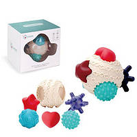 Набір іграшок для ванної R6234 м'ячики 5 шт.