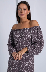 Сукня молодіжна у сірому кольорі з принтом розміри 44, 46, 48, 50