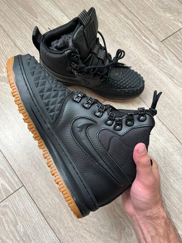 Мужские зимние кроссовки Nike Lunar Force 1 Duckboot 17 All Black