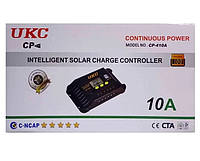 Контроллер заряда аккумуляторов UKC CP-410A 10A 12/24В для солнечных панелей