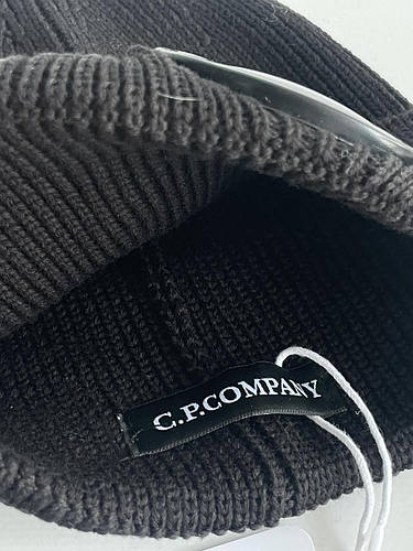 Шапка C.P. Company з двома лінзами one size Чорна 49865 (ID#1986544011 ...