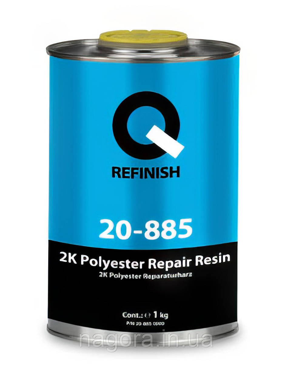 Полиэфирная смола Q-Refinish 20-885 (1 кг + отвердитель) - фото 1 - id-p1986776433