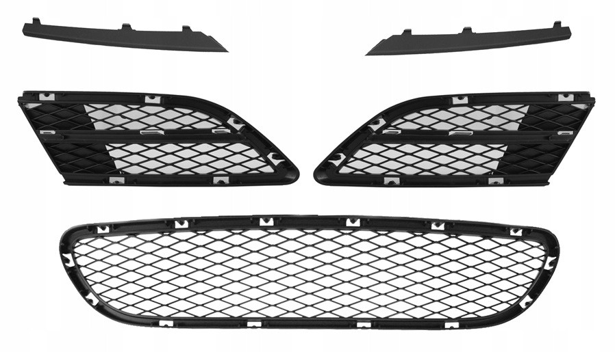 Решітка бампера БМВ 3 Е90 - BMW 3 E90 2008-2012 (комплект)