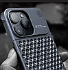 Чохол на iPhone 13 Pro Max металевий протиударний темно-сірий, фото 6