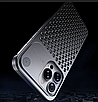 Чохол на iPhone 13 Pro Max металевий протиударний темно-сірий, фото 3