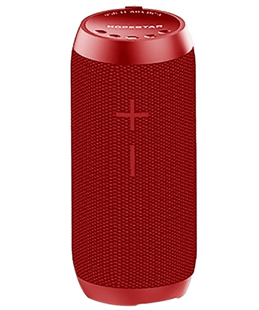 Портативна bluetooth колонка Hopestar P7 (power bank + mic) Red, фото 1