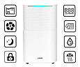 Компресорний осушувач повітря Eberg Rico 200 W 12 л/24 год, фото 4