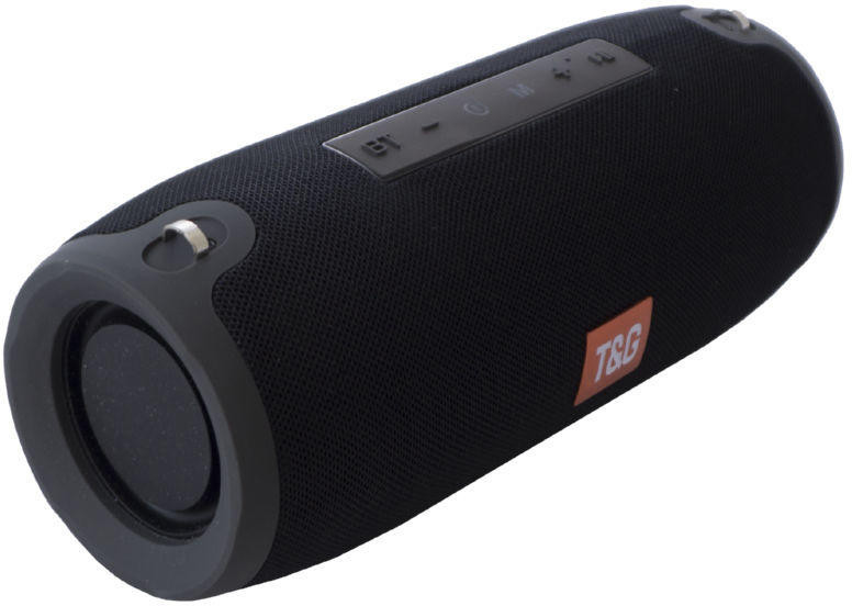 Вluetooth колонка T&G TG118 з Power Bank black, фото 1