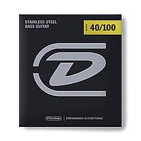 Струни для бас-гітари DUNLOP DBS40100 STAINLESS STEEL LIGHT 40-100