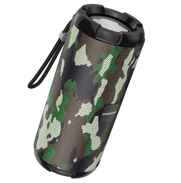Бездротова колонка Borofone BR15 bluetooth Камуфляж, фото 1