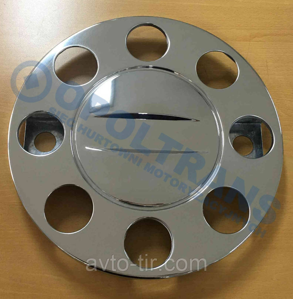 Ковпак колеса 19,5 універсальний (нержавійка) 07-02-03-0023, фото 1