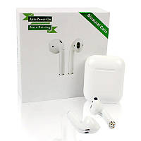 Бездротова Bluetooth стерео гарнітура BT NW-M8X TWS сенсорні з кейсом White