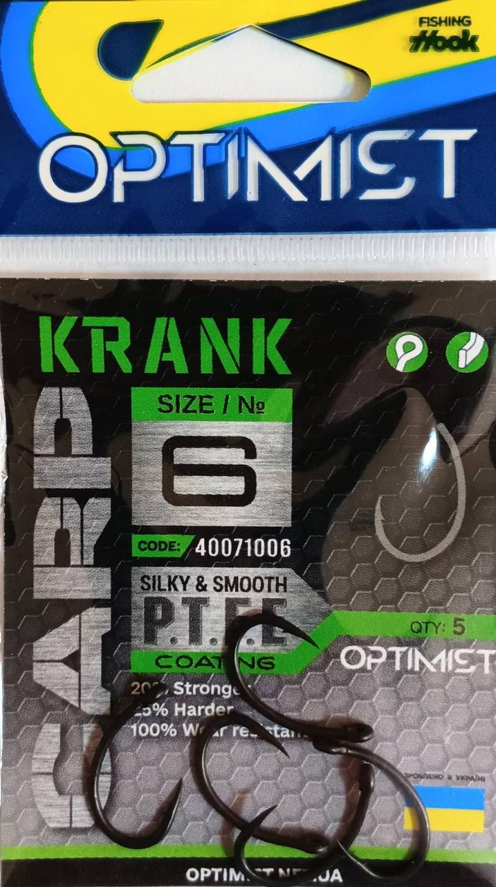 Гачок Optimist KRANK Teflon № 6
