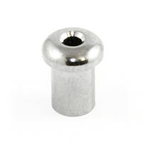 Втулка для кріплення струн крізь корпус PAXPHIL HS114 CR GUITAR TOP MOUNTING STRING FERRULE (CHROME)