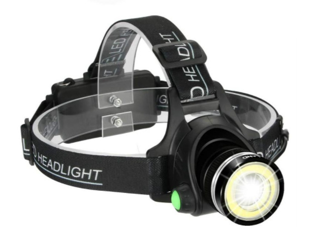 Налобний ліхтар KJ600000 Т6 1200 люмен + 5 режимів, фото 1