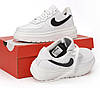 Жіночі термо кросівки Nike Air Force 1 Luxe GORE-TEX White Найк Гор-Текс білі шкіра термо осінь єврозима, фото 8