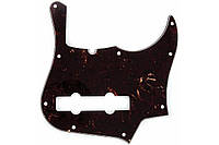 Пікгард FENDER PICKGUARD FOR 5-STRING AMERICAN DELUXE JAZZ BASS 4-PLY TORTOISE SHELL