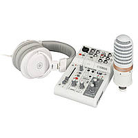 Набір для стрімінгу, звукозапису YAMAHA AG03MK2 LSPK Live Streaming Pack (White)