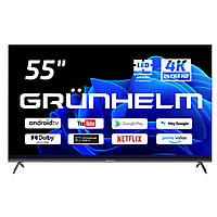 Телевізор 55" Grunhelm Q55U701-GA11V