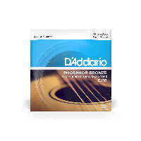 Струни для акустичної гітари D`ADDARIO EJ16 PHOSPHOR BRONZE REGULAR LIGHT (12-53)