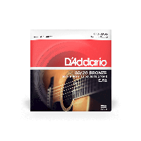 Струни для акустичної гітари D`ADDARIO EJ12 80/20 BRONZE MEDIUM (13-56)