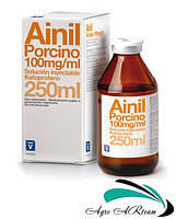 Аинил Айнил(Ainil 10%) 250 мл - для леч. воспалит. процессов при заболев. опорно-двигательного аппарата