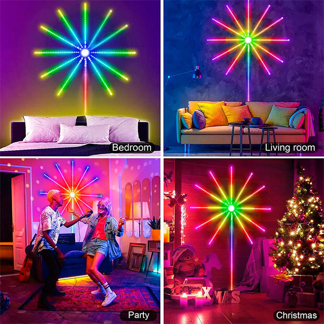 Світлодіодний смарт-метактор з Bluetooth 28 KKey Kit ВТ з музичним режимом App LED Light SF-9