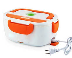 Ланч бокс з підігрівом від мережі 220В Electric lunch box Контейнер для їжі (Помаранчевий)
