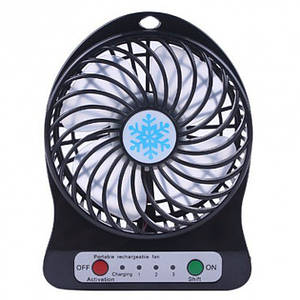 Мінівентилятор Portable Fan Mini Чорний