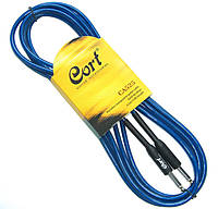 Інструментальний кабель CORT CA525 (Blue) Instrument Cable (4.5m)