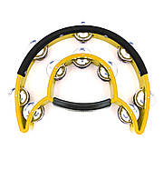 Тамбурін MAXTONE 818N/P Power-2 Tambourine w/Protecting Trim (Yellow)