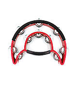 Тамбурін MAXTONE 818N/P Power-2 Tambourine w/Protecting Trim (Red)